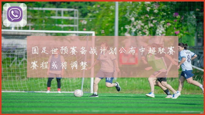 国足世预赛备战计划公布中超联赛赛程或将调整