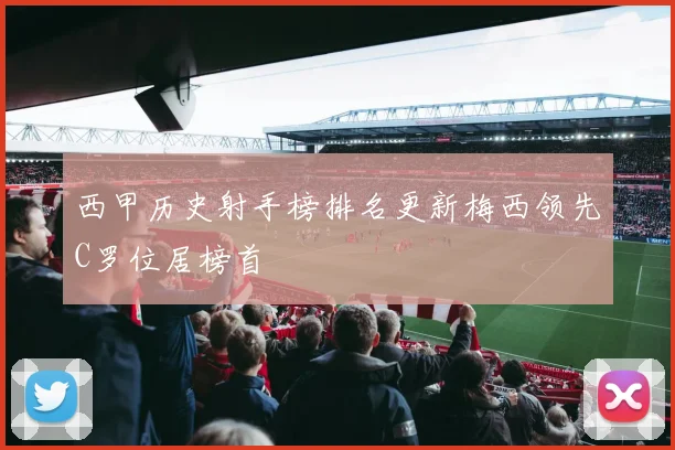 西甲历史射手榜排名更新梅西领先C罗位居榜首